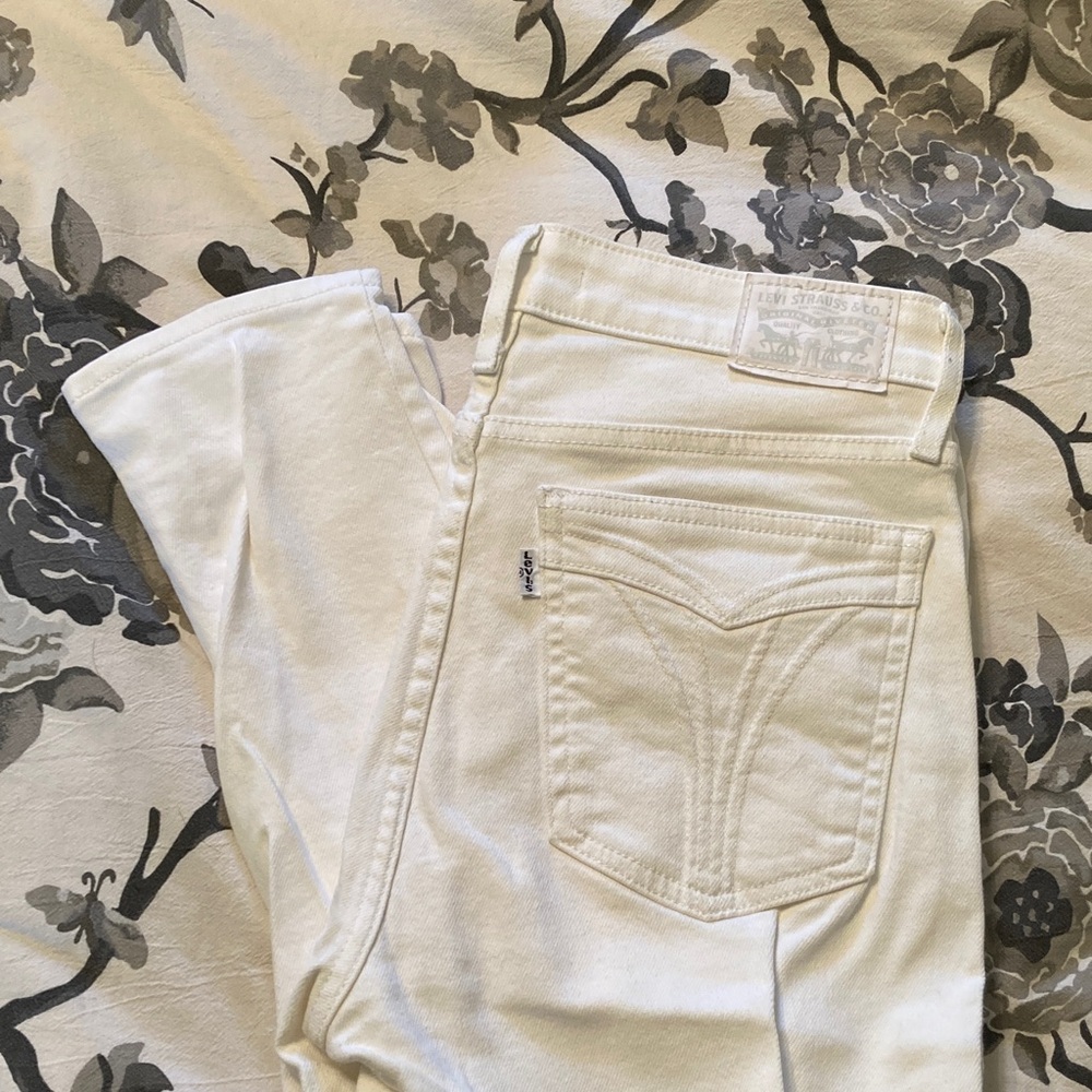 Levi's White Skinny Women's Jeans